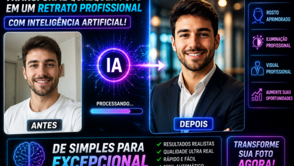 Como Transformar Fotos Comuns em Imagens Profissionais com IA