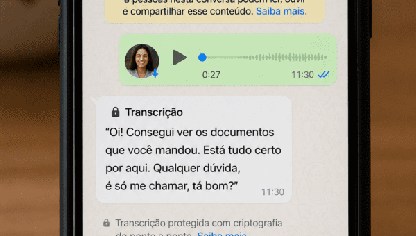 Precisa de App pra Transcrever Áudio do WhatsApp? Não