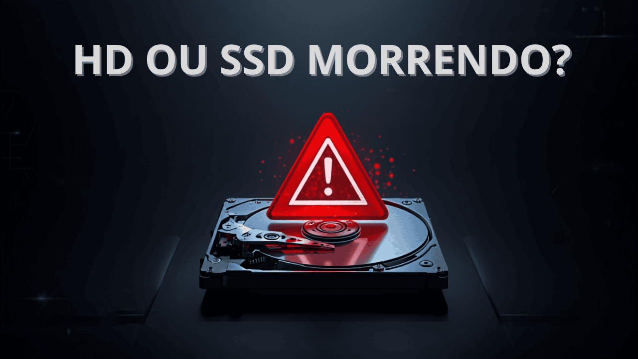 Sinais de Que o HD ou SSD Está Morrendo (Faça Backup Antes)